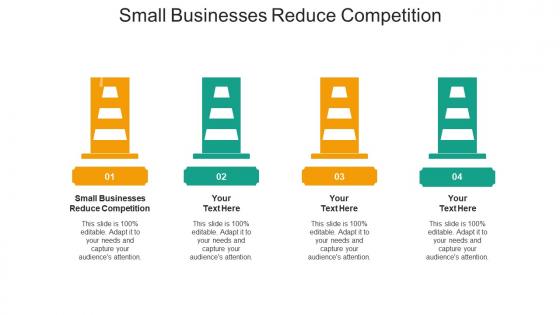 Small businesses reduce competition ppt powerpoint presentation icon example file cpb