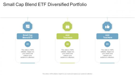 Small Cap Blend ETF Diversified Portfolio In Powerpoint And Google Slides Cpb