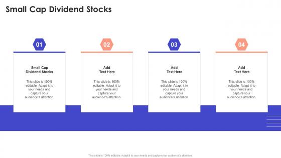 Small Cap Dividend Stocks In Powerpoint And Google Slides Cpb