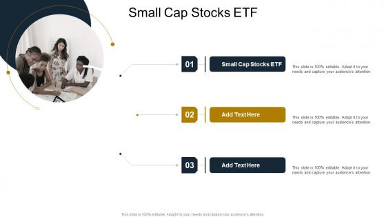 Small Cap Stocks ETF In Powerpoint And Google Slides Cpb