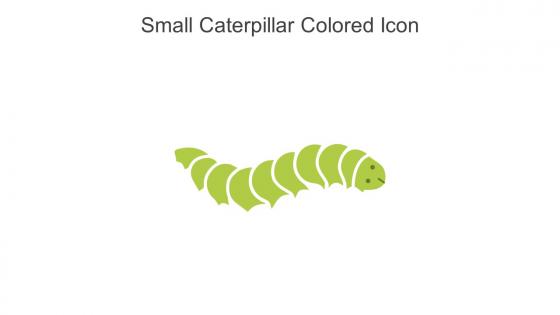 Small Caterpillar Colored Icon In Powerpoint Pptx Png And Editable Eps Format