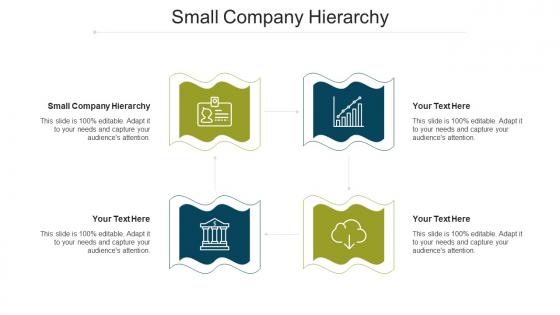 Small Company Hierarchy Ppt Powerpoint Presentation Slides Deck Cpb