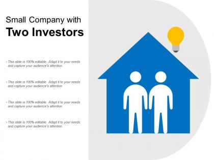Small company with two investors