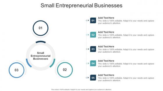 Small Entrepreneurial Businesses In Powerpoint And Google Slides Cpb