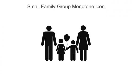 Small Family Group Monotone Icon In Powerpoint Pptx Png And Editable Eps Format
