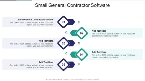Small General Contractor Software In Powerpoint And Google Slides Cpb