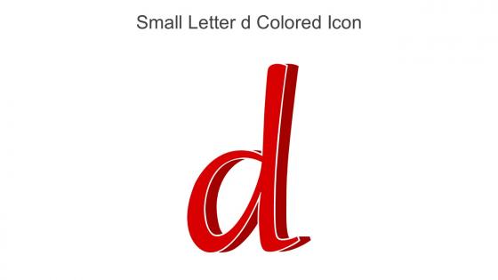 Small Letter D Colored Icon In Powerpoint Pptx Png And Editable Eps Format