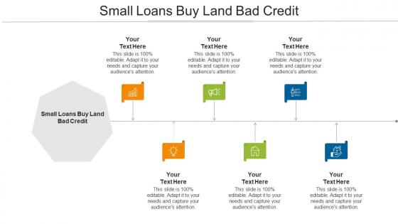 Small Loans Buy Land Bad Credit Ppt Powerpoint Presentation Inspiration Layout Cpb