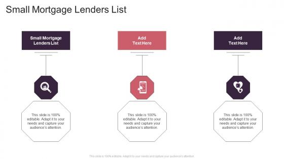 Small Mortgage Lenders List In Powerpoint And Google Slides Cpb