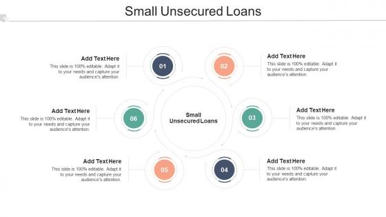 Small Unsecured Loans Ppt Powerpoint Presentation Inspiration Graphic Tips Cpb
