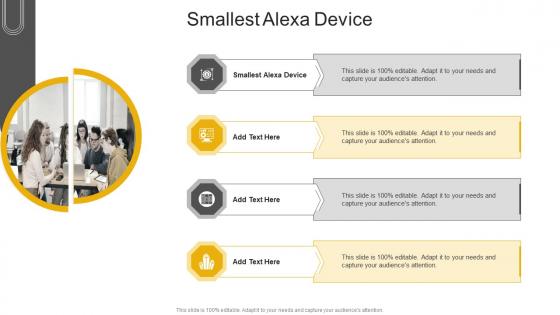 Smallest Alexa Device In Powerpoint And Google Slides Cpb