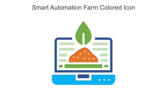Smart Automation Farm Colored Icon In Powerpoint Pptx Png And Editable Eps Format