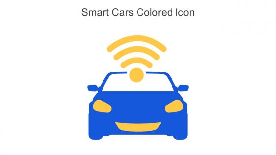 Smart Cars Colored Icon In Powerpoint Pptx Png And Editable Eps Format
