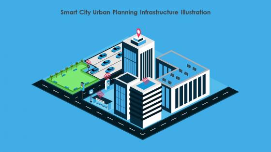 Smart City Urban Planning Infrastructure Illustration