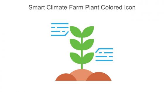 Smart Climate Farm Plant Colored Icon In Powerpoint Pptx Png And Editable Eps Format