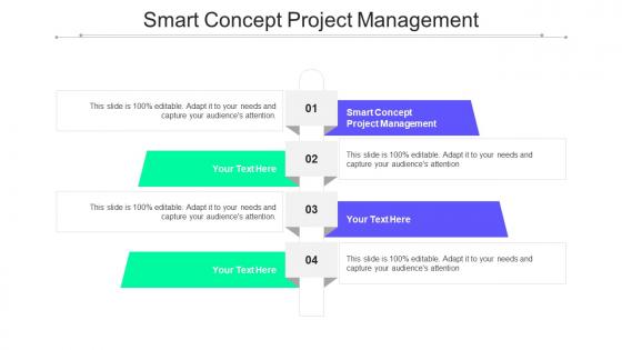 Smart Concept Project Management Ppt Powerpoint Presentation Outline Diagrams Cpb