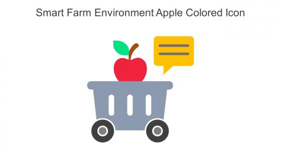 Smart Farm Environment Apple Colored Icon In Powerpoint Pptx Png And Editable Eps Format