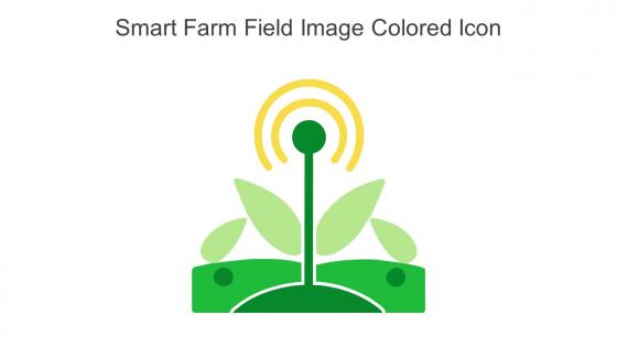 Smart Farm Field Image Colored Icon In Powerpoint Pptx Png And Editable Eps Format