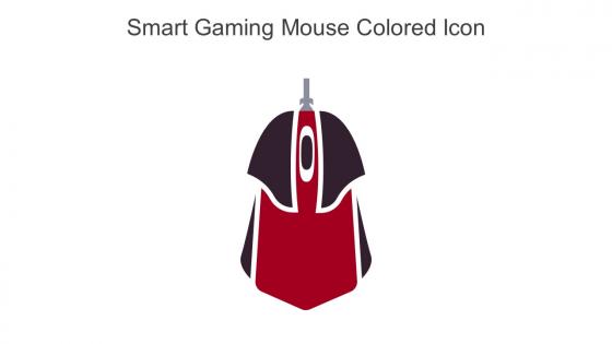 Smart Gaming Mouse Colored Icon In Powerpoint Pptx Png And Editable Eps Format