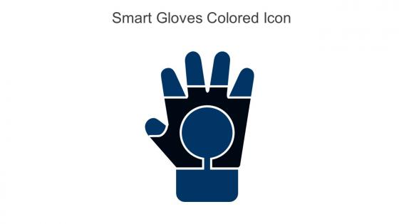 Smart Gloves Colored Icon In Powerpoint Pptx Png And Editable Eps Format