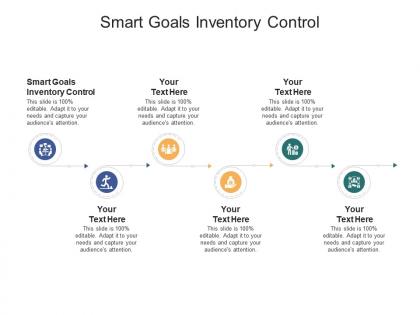Smart goals inventory control ppt powerpoint presentation infographic template clipart images cpb