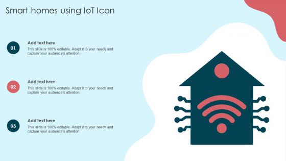 Smart Homes Using Iot Icon