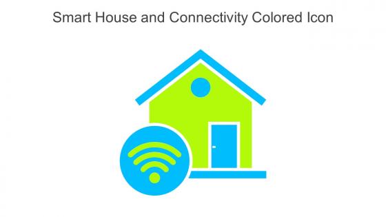 Smart House And Connectivity Colored Icon In Powerpoint Pptx Png And Editable Eps Format