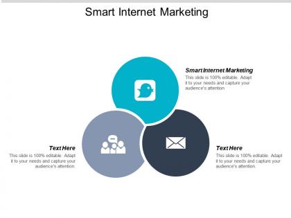 Smart internet marketing ppt powerpoint presentation infographics background image cpb