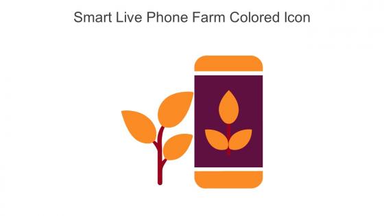 Smart Live Phone Farm Colored Icon In Powerpoint Pptx Png And Editable Eps Format