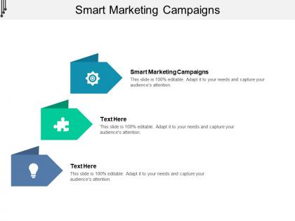 Smart marketing campaigns ppt powerpoint presentation file display cpb