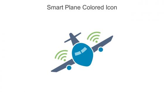 Smart Plane Colored Icon In Powerpoint Pptx Png And Editable Eps Format