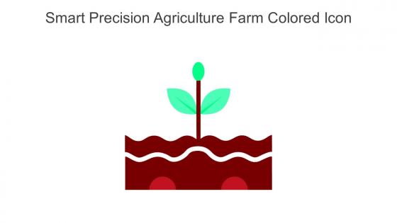 Smart Precision Agriculture Farm Colored Icon In Powerpoint Pptx Png And Editable Eps Format