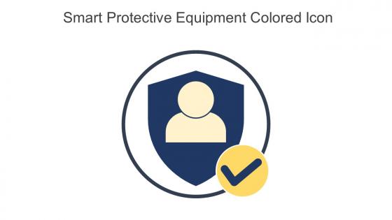 Smart Protective Equipment Colored Icon In Powerpoint Pptx Png And Editable Eps Format