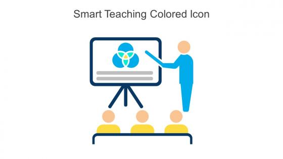 Smart Teaching Colored Icon In Powerpoint Pptx Png And Editable Eps Format