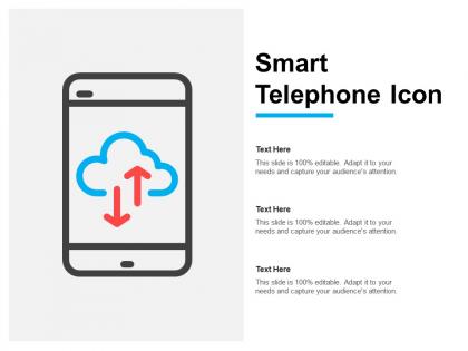 Smart telephone icon