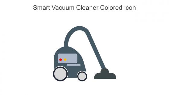 Smart Vacuum Cleaner Colored Icon In Powerpoint Pptx Png And Editable Eps Format
