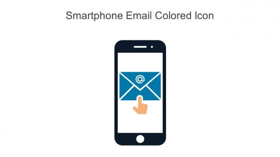 Smartphone Email Colored Icon In Powerpoint Pptx Png And Editable Eps Format