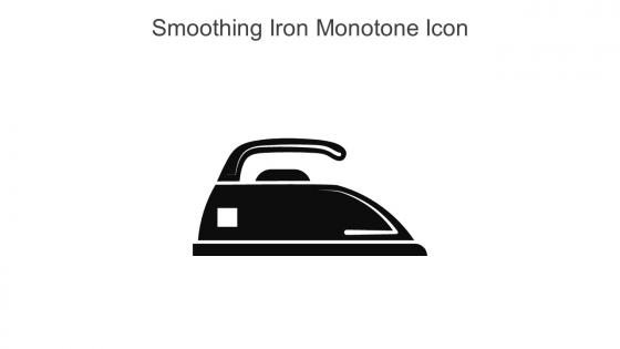 Smoothing Iron Monotone Icon In Powerpoint Pptx Png And Editable Eps Format