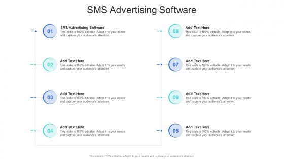 Sms Advertising Software In Powerpoint And Google Slides Cpb