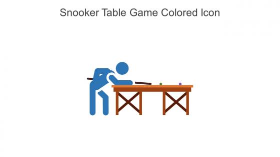 Snooker Table Game Colored Icon In Powerpoint Pptx Png And Editable Eps Format