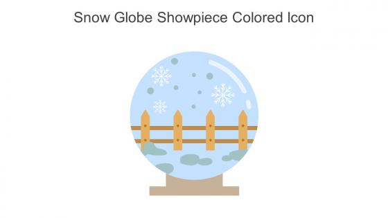 Snow Globe Showpiece Colored Icon In Powerpoint Pptx Png And Editable Eps Format