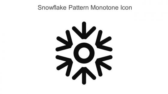 Snowflake Pattern Monotone Icon In Powerpoint Pptx Png And Editable Eps Format