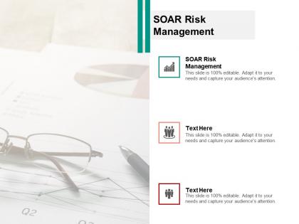 Soar risk management ppt powerpoint presentation ideas model cpb