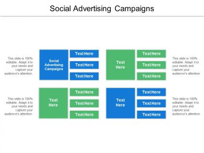 Social advertising campaigns ppt powerpoint presentation ideas slide cpb