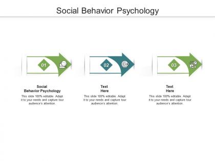Social behavior psychology ppt powerpoint presentation show background cpb