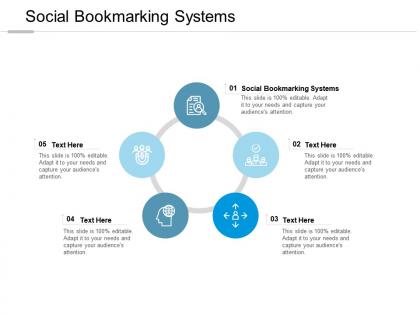 Social bookmarking systems ppt powerpoint presentation layouts templates cpb