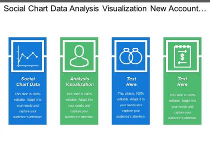 Social chart data analysis visualization new account risk screens