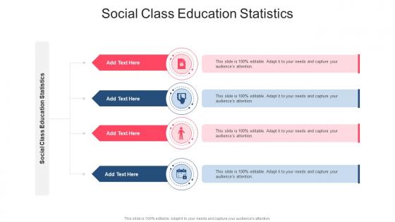 Social Class Education Statistics In Powerpoint And Google Slides Cpb