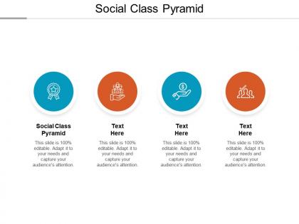 Social class pyramid ppt powerpoint presentation show cpb