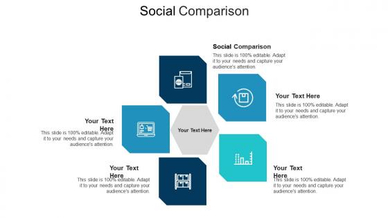 Social comparison ppt powerpoint presentation ideas brochure cpb